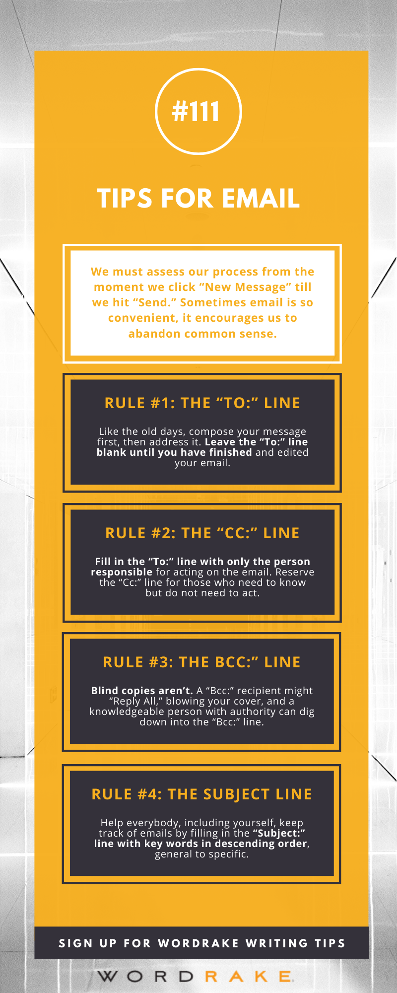 15 EMAIL TIPS visual data 6